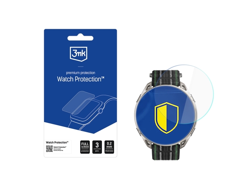 3mk Watch Protection FlexibleGlass™ hybrid glas til Amazfit Cheetah 2 Ultra