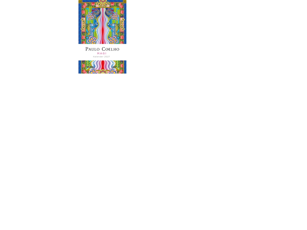 2027 Kalender - Magi | Paulo Coelho