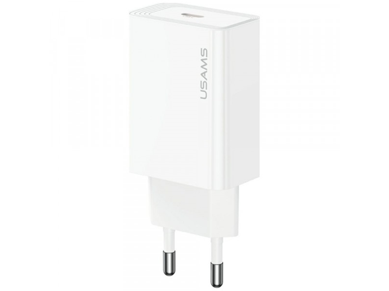 Usams T69 Netoplader 30 W Usb-C Hvid