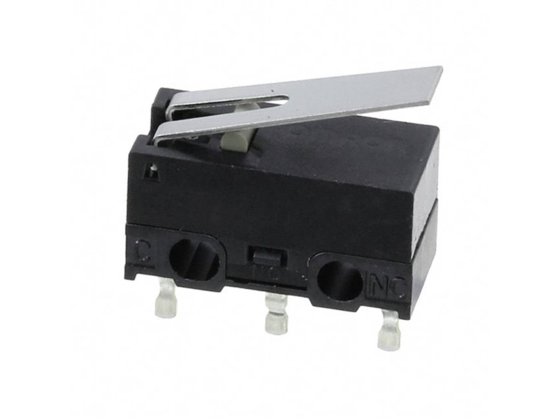 Omron Hinge Lever Micro Switch, Pcb Terminal, 3 A 125 V Ac, Spdt, Ip40