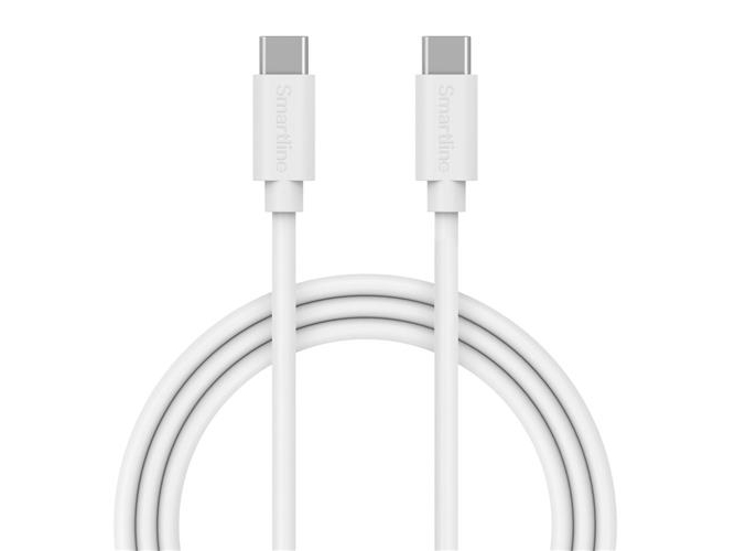 Laddkabel USB-C till USB-C vit 100 cm | Datortillbehör - Kablar & adaptrar - Datakablar | GameStuff