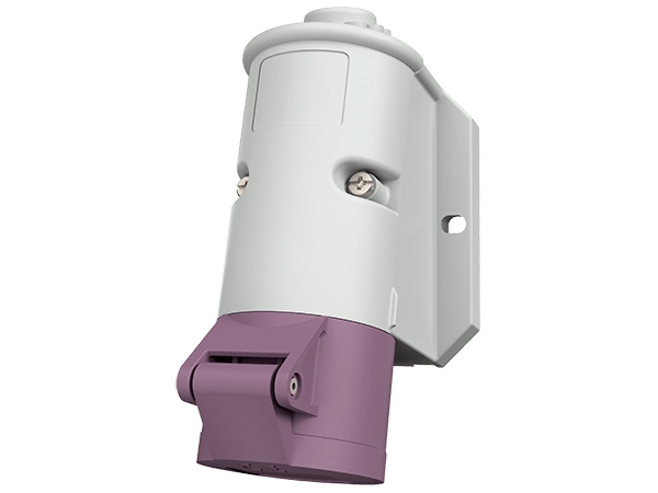 Mennekes 1838, 2P, Schrauben, Violett, Weiß, Ip44, 20 - 25 V, 32 A