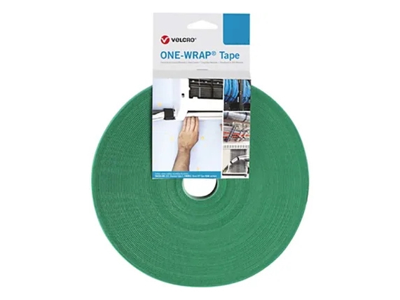 Velcro One Wrap 16 Mm Breit, Grün, 25 M