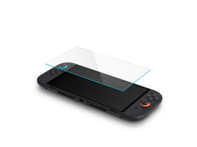 Spigen GLAS.tR Slim HD, Näytönsuoja, Nintendo Switch 2, Läpinäkyvä, Karkaistu lasi, Naarmuuntumisenkestävä, 9H