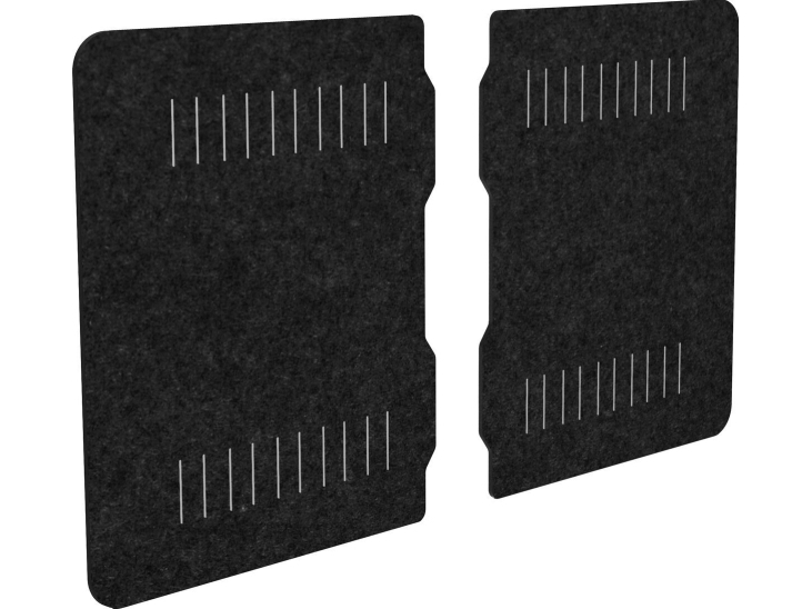 Vogel''s Tva 6301, Pladebetræk, Anthracit, Tvs 3690, Tvs 3695, 369 Mm, 460 Mm, 2 Stk