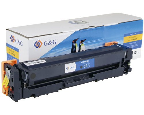 G&G Kompatibel Mit Hp 203A / Cf540a Toner (1.400 Seiten) Schwarz - Marke:, 1400 Seiten, Schwarz, 1 Stück(E)