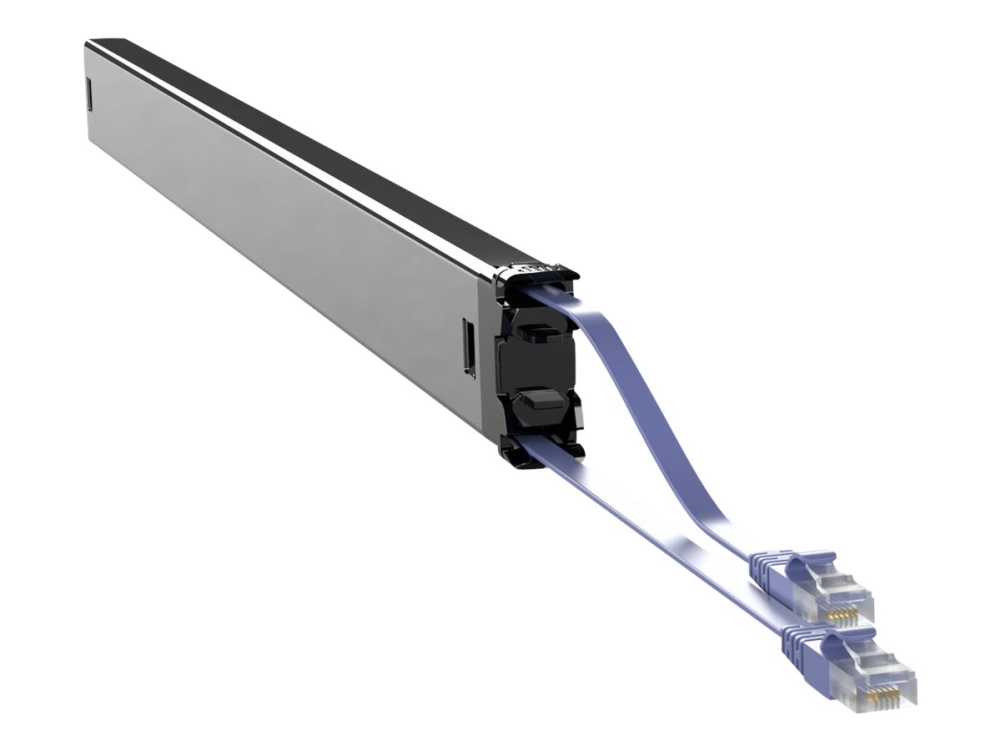 Patchbox Plus+ Long Range - Kobberkassette - Tilbagetrækkelig - Cat 6A - Stp