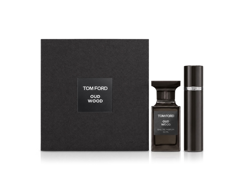 Tom Ford Oud Wood Edp 50 Ml + Pocket Spray Nachfüllpack (Unisex)
