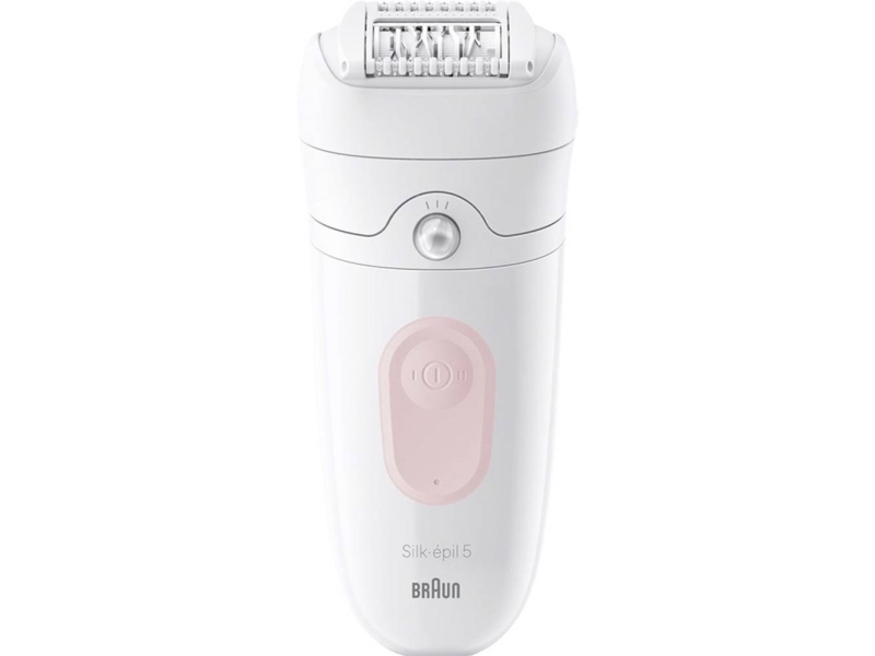 Braun Silk-epil 5-060 Epilierer, Weiß, Flamingo
