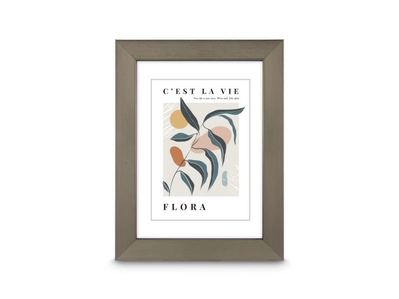 Hama Flora, Einzelbilderrahmen, Polystyrol (Ps), Braun, Wand, 13 X 18 Cm, Rechteckig