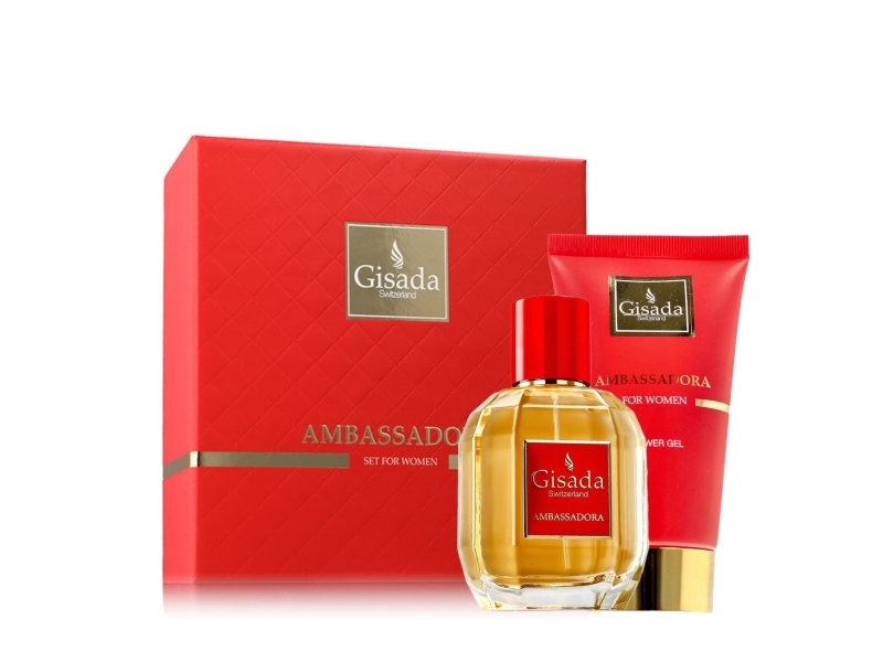 Gisada Ambassadora For Woman Geschenkset Für Frauen (Edp, 50 Ml + Duschgel, 100 Ml)