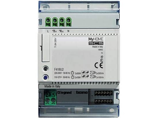 Scs Universaldimm. Reg 2X300va
