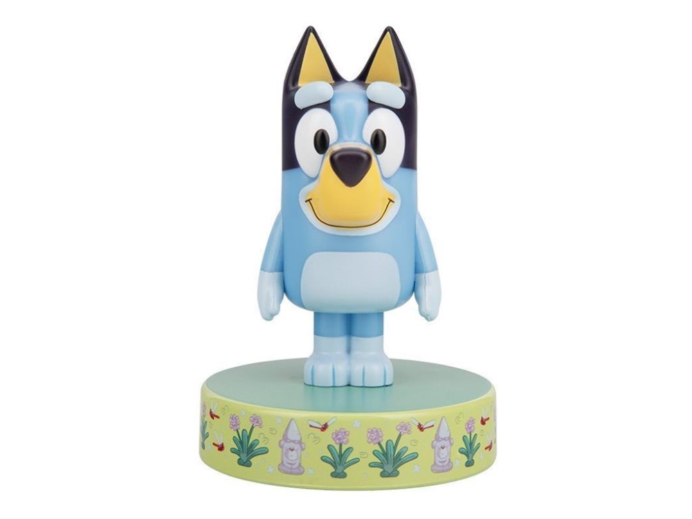 Paladone Icon Bluey Blue Heeler Puppy - Yövalo - pehmeä lämmin valo - sininen - sininen