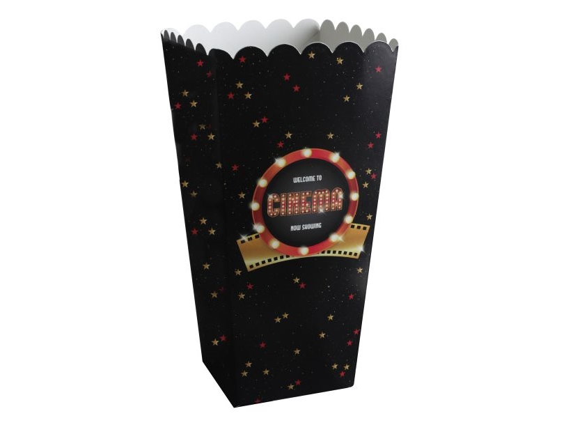 Hollywood Popcorn-Becher, 8-Tlg.