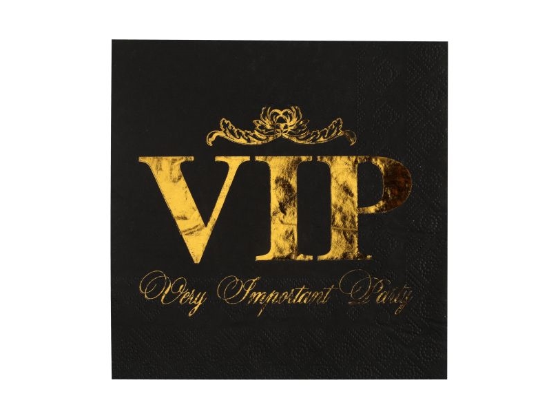 Vip-Servietten, 10 Stück