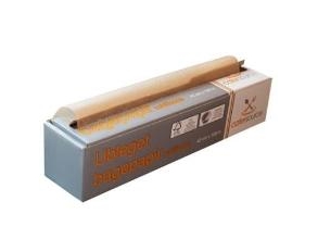 Backpapier Catersource Ungebleicht L100mxb42cm 40 G Mit Silikon Braun, 100 M/Rolle