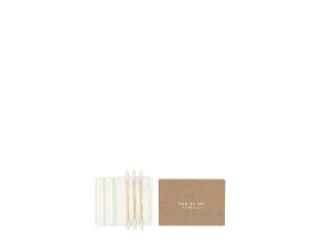 Vanity Kit Ecogreen Papindpakning Bomuld Med 3 Vatpinde/3 Bambusservietter Hvid,200 Stk/Krt
