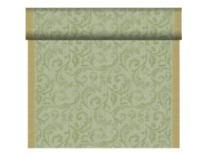Tischläufer Bio Dunicel Tête-À-Tête 0,4 X 24 M Rich Damast Pistachio, Rolle