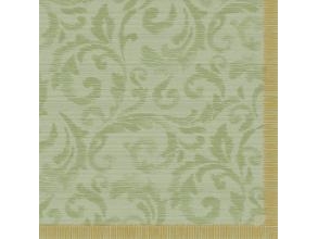 Serviette Dunilin 40 X 40 Cm Airlaid Rich Damast Pistazie, 45 Stk/Pack