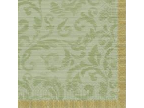 Serviet Duni 33X33cm 3-Lags Rich Damast Pistachio,4 Pk X 250 Stk/Krt