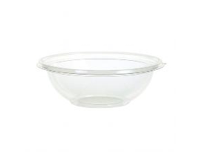 Plastschüssel/ Bowle 600 Ml L180xb180xh50 Mm Pet Klar Mit Deckel 121713