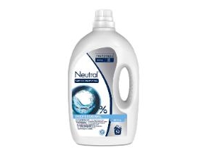 Flüssiges Neutrales Waschmittel Professional White 2,6 L (Allergiegeprüft, Ohne Parfüm) 3 X 2,6 L