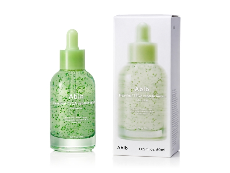 Abib Heartleaf Teca Capsule Serum Calming Drop 1.69 Fl Oz With Centella Asiatica