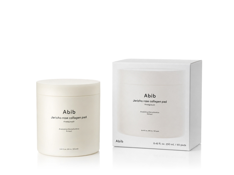 Abib Jericho Rose Collagen Pad Firming Touch 60 Pads - Toner Pads With Collagen