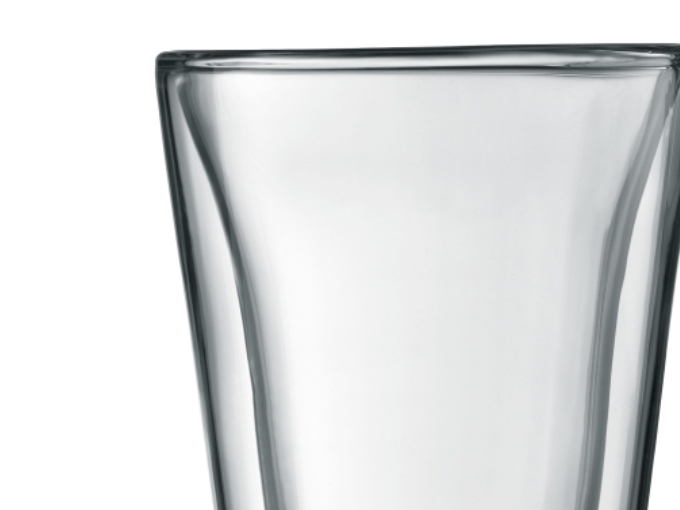 Bodum Canteen, 0,1 L, Glas, 2 Stück(E), 83 Mm, 7,6 Cm
