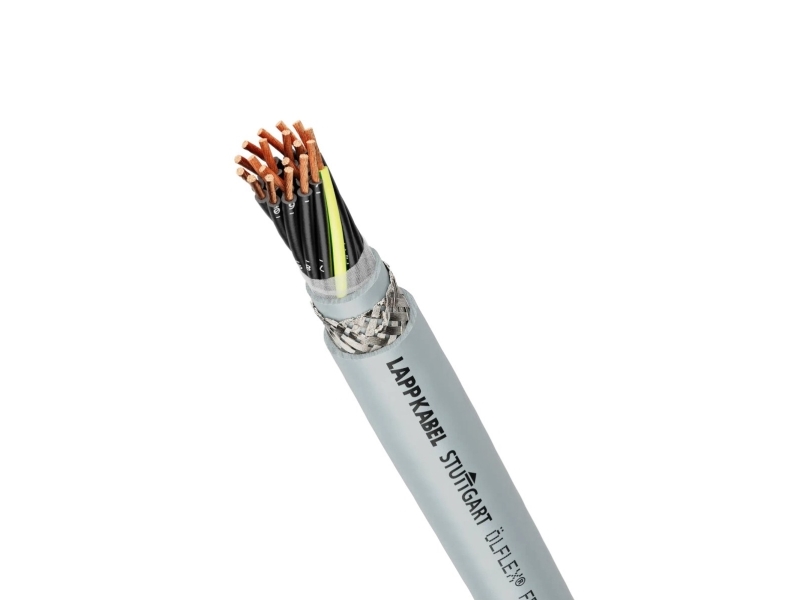 LAPP 27616/50 Släpkedjekabel ÖLFLEX® FD 855 CP 36 G 0.5 mm² Grå 50 m
