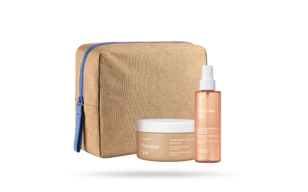Pupa sæt Pupa: Persian Spa (350 ml) + Persian Spa Body Spray (150 ml) + tekstilpung (GWP)
