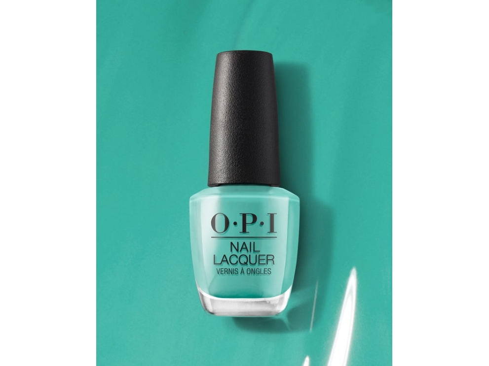 Opi Nail Lacquer My Dogsled Is A Hybrid Green Nail Polish Nordic Collection 0.5 Fl Oz