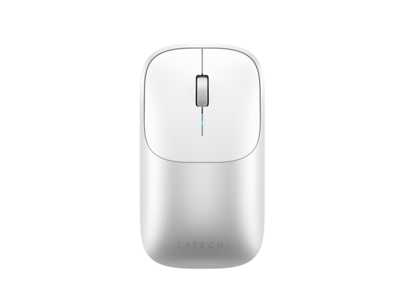 Satechi Slim Kabellose Maus Für Zwei Geräte (Silber)