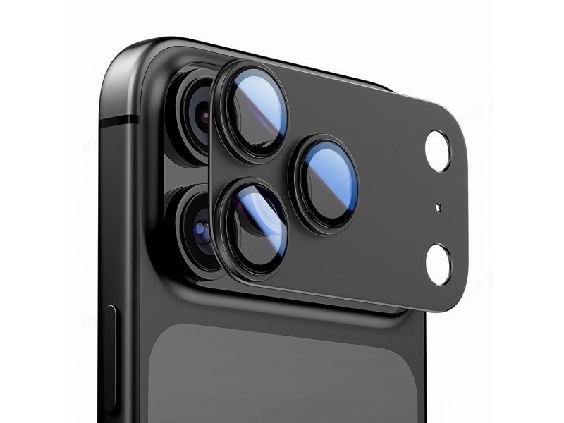 Tech-Protect Kameraschutz Camfull Fit+ Für Apple Iphone 17 Pro Max Schwarz
