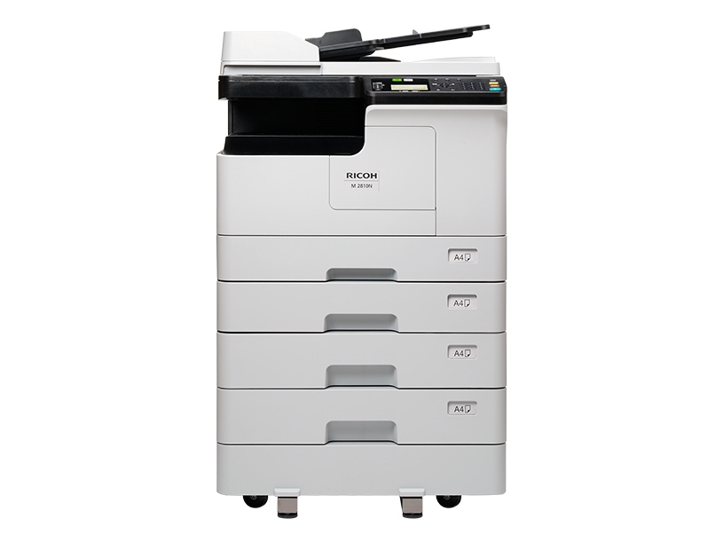 Ricoh M 2810N, Laser, Monoprint, 2400 X 600 Dpi, Schwarz-Weiß-Kopieren, A3, Weiß