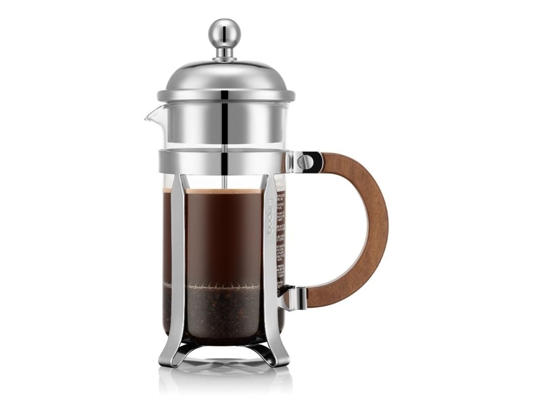 Bodum 12312-16-107, Stempelkande, 0,35 L, Rustfrit stål, Rustfrit stål, 3 kopper, Glas
