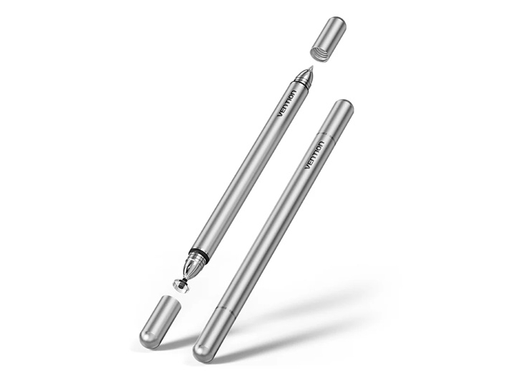 Stylus Vention 2-I-1 Med Aluminium Grå