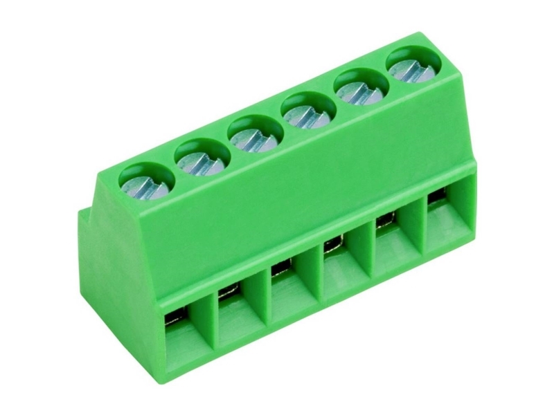 Ptr Hartmann Akz692/8-2.54-V-Grün Skrueklemmeblok 0.75 Mm² Poltal 8 Grøn 1 Stk