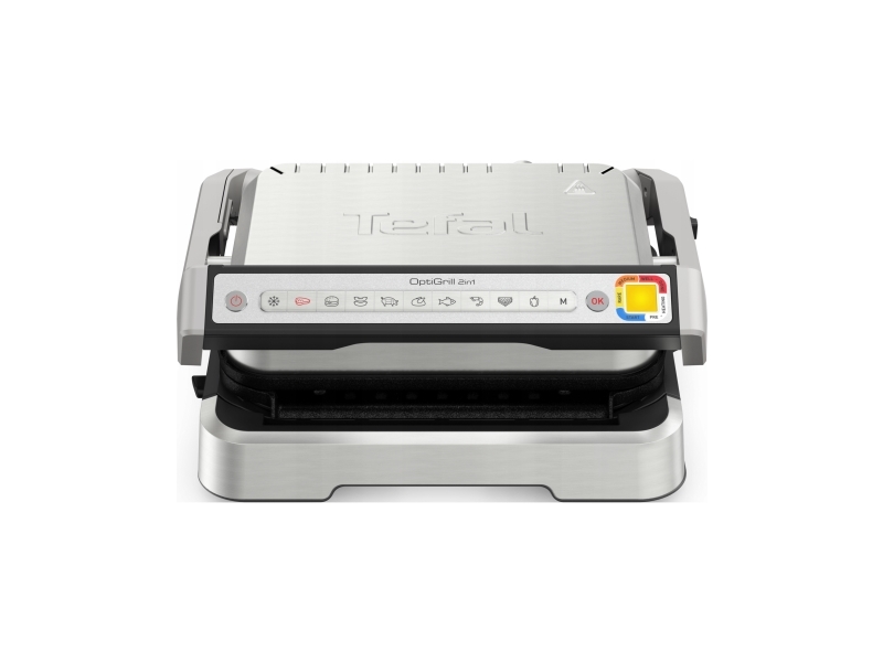 Tefal Gc772d30 Elektrisk Indendørs Grill — Nonstick Plader, Justerbar Temperatur, Kompakt Bordgrill