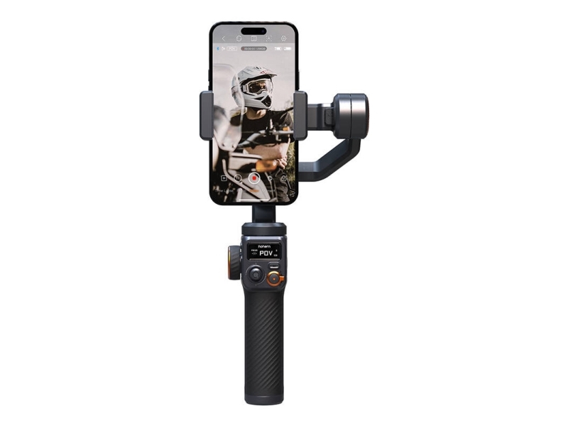 Høj Isteady M6 Smartphone-Kamerastabilisator Sort