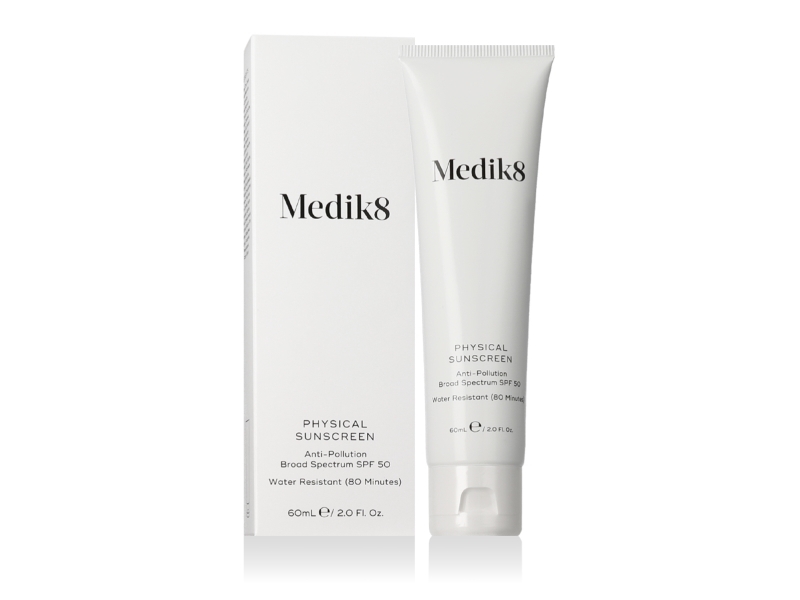 Medik8 Physical Sunscreen Anti-Pollution Broad Spectrum Spf 50 60 Ml