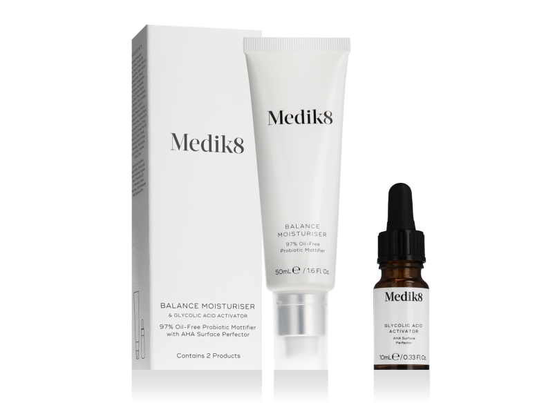 Medik8 Balance Moisturizer & Glycolic Acid Activator Set
