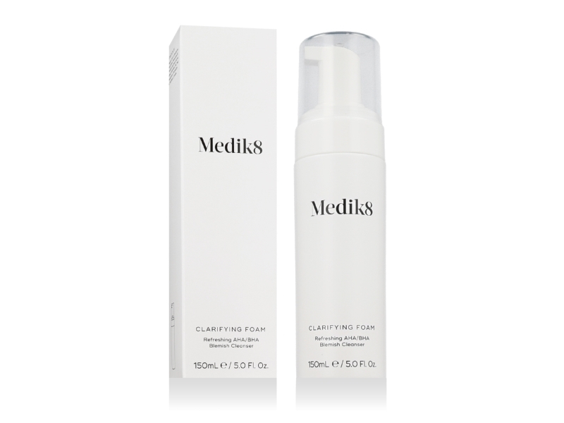 Medik8 Clarifying Foam Erfrischender Aha/Bha Cleanser 150 Ml
