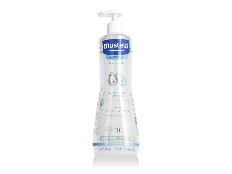 Mustela Bébé Reinigungsvanduo, 750 Ml