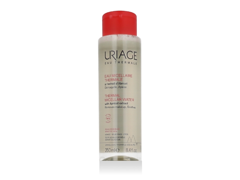 Uriage Thermal Micellar Water With Apricot Extract For Sensitive Skin 250Ml