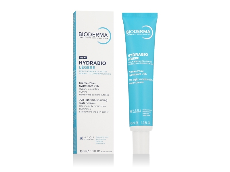 Bioderma Hydrabio Moisturizing Water Cream Light 72H 40 Ml