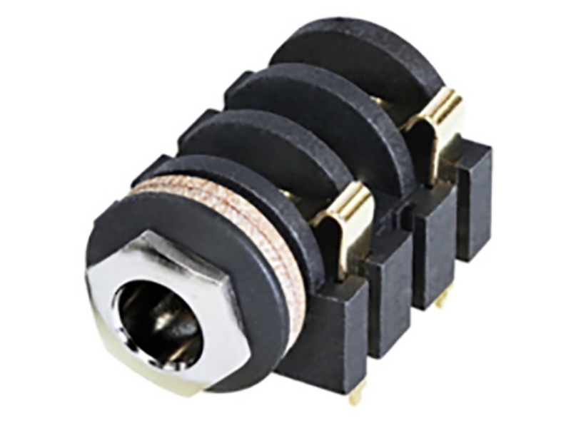 Rean Av Nys2152g Klinkenstecker 6,35 Mm Buchse 3-Polig 1 Stk