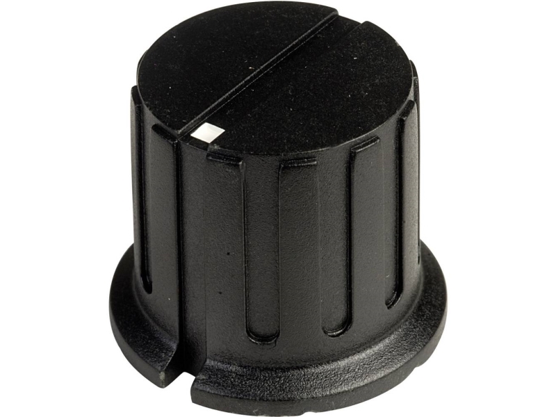Sci Pn-38B (6.4Mm) Pn-38B (6.4Mm) Drejeknap Med Viser Sort (Ø X H) 23.3 Mm X 20 Mm 1 Stk