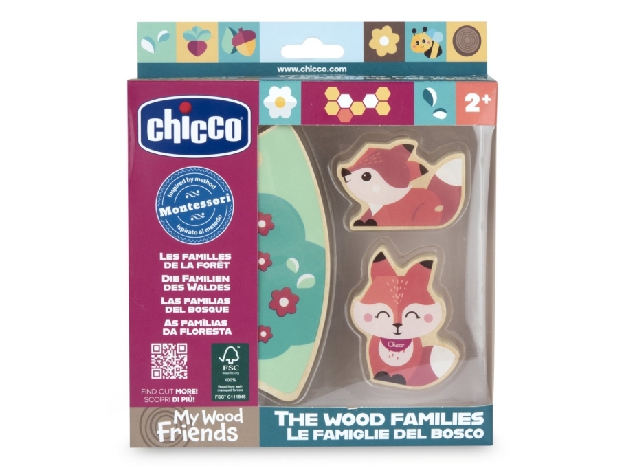 Chicco Classic 00012208600000, 2 År, Træ, Flerfarvet