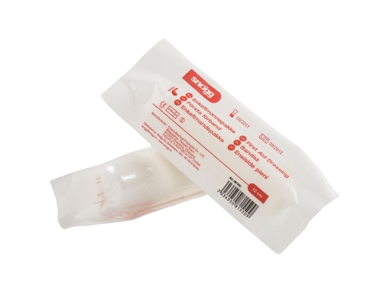 Verband Snögg 3,7 M X 10 Cm, Einzelmannpackung